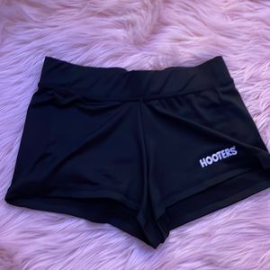 Black Hooters shorts